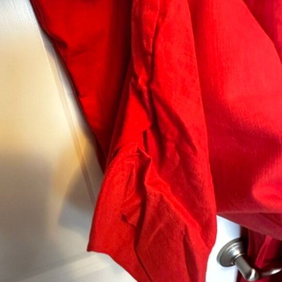 XL NWT Farm Rio CHERRY RED LINEN JUMPSUIT ROMPER- NWT - Picture 5 of 12